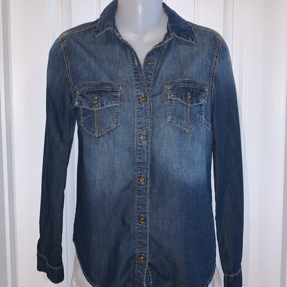 Xhilaration Jean Shirt